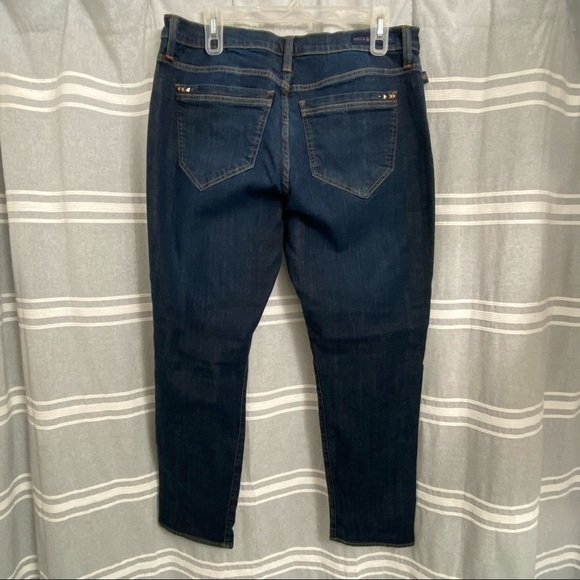 ROCK & REPUBLIC / Emo Dark Washed Stretch Denim Skinny Jeans Size 16M - Picture 2 of 12